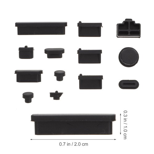 3 Set Port Anti Plug PC Anti Cover Computer Port Stopper Laptop Port Plugs - 第 7/12 張圖片