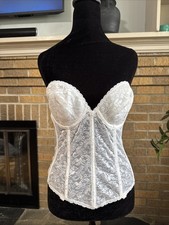 Vintage Elegant Bustier Corset Laced Carnival 36C ILGWU 80 s 90 s