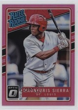 2017 Panini Donruss Optic Rated Rookies Pink Prizm Magneuris Sierra #58 07rd