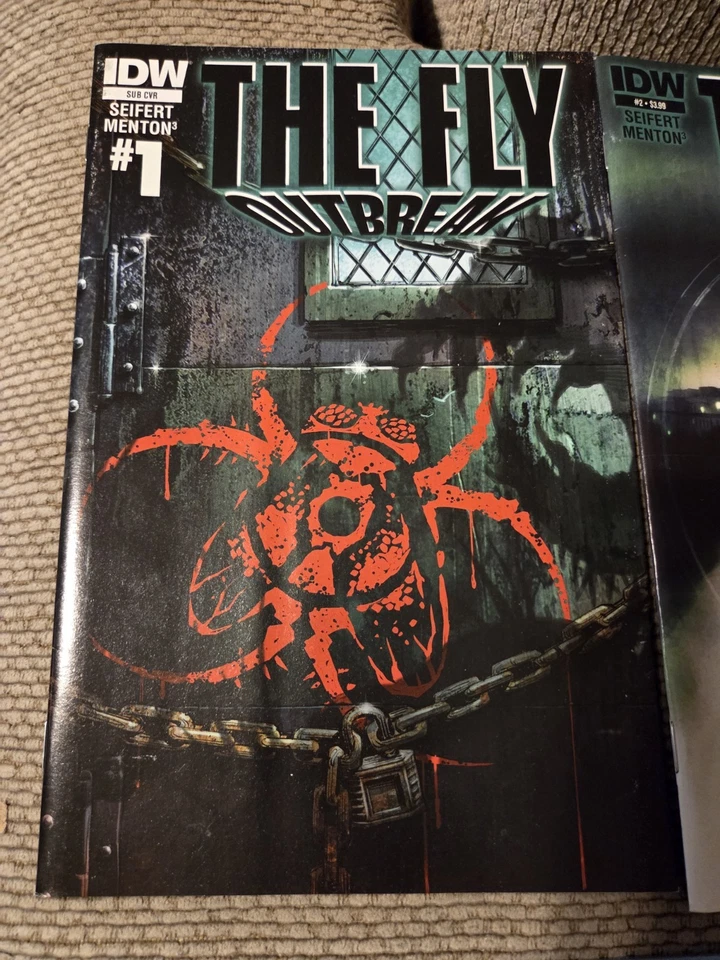 The Fly Outbreak (IDW, 2015) #1-5 Juego Completo Carrera Completa 1 2 3 4 5 Foto 2 de 4