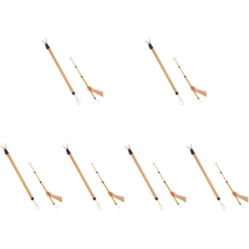 Set of 6 Hängestange Teleskop Kleiderstange Teleskopstangen Erweiterbare Pole - Bild 7 von 12