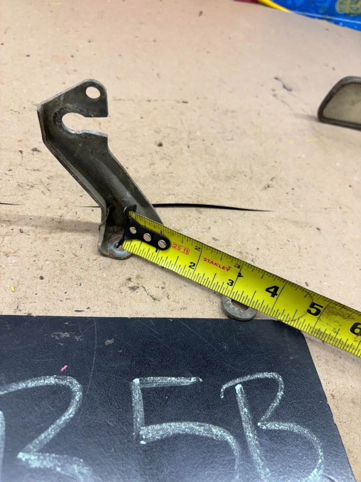 Chevrolet GMC 1967 1968 1972 C10 C20 camioneta carburador soporte de cable de gas 3972295 Foto 2 de 4