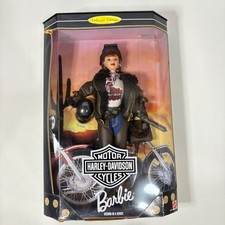 1998 Harley Davidson Barbie Doll Second in a Series Collector Edition Mattel