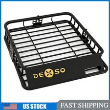 Garveetech Roof Cargo Rack Luggage Basket 46 Heavy Duty 200lb Capacity