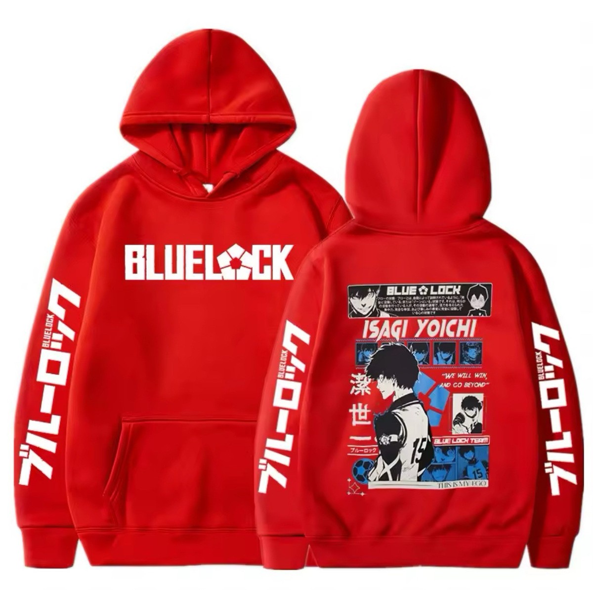 New Blue Lock Isagi Yoichi theme Anime Hoodie Male&Female READ