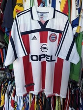 VINTAGE BAYERN MUNICH GERMANY 2000/2001 AWAY FOOTBALL SHIRT JERSEY ADIDAS