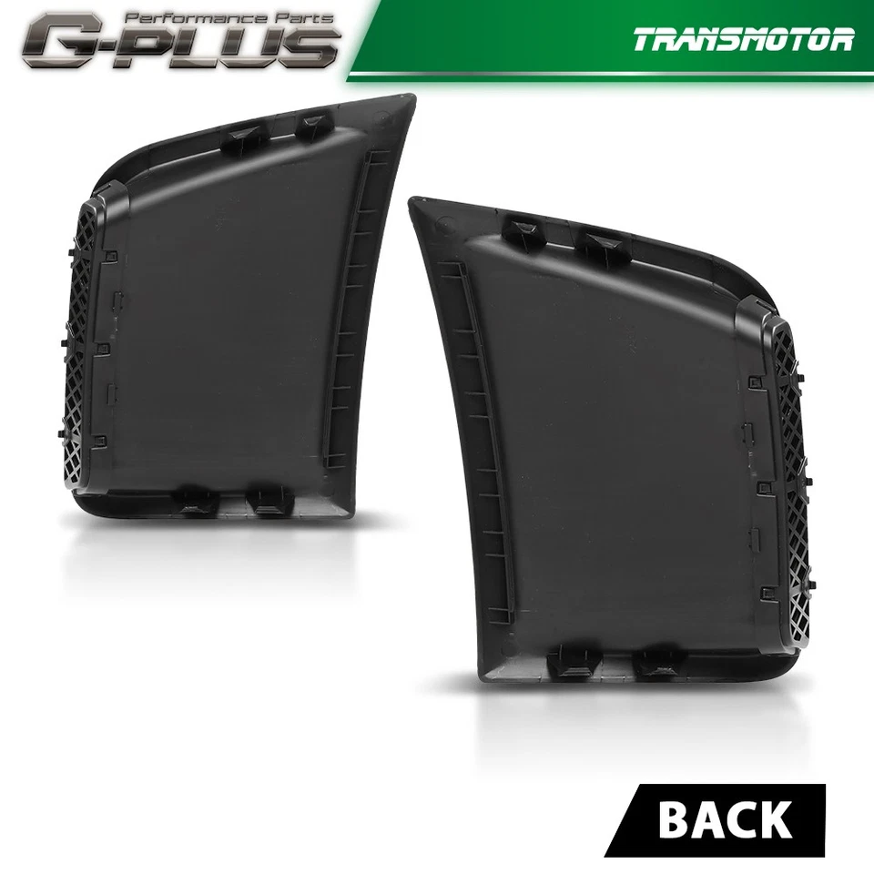 Cubierta de esquina de ventilación de aire lateral para parachoques delantero apto para Subaru WRX STI 2008-2014 Foto 3 de 4