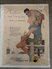 Pepsi 1940’s-1950’s full page advertising "Life magazine?" Footloose Fancy Free