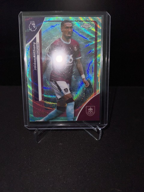 Jaidon Anthony /199 Topps Chrome Premier League 25/26 Fc Burnley