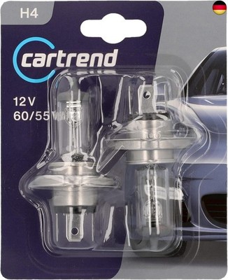 cartrend H4 Halogen 12V 60/55W 2x