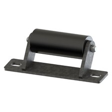 6" L x 2-1/2" W Black Rubber Roller Assembly for 12 6" L x 2-1/2" W Black