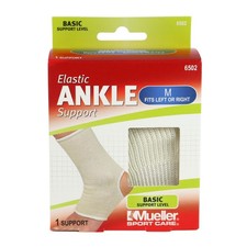 Mueller Elastic Ankle Support: Medium Beige 
