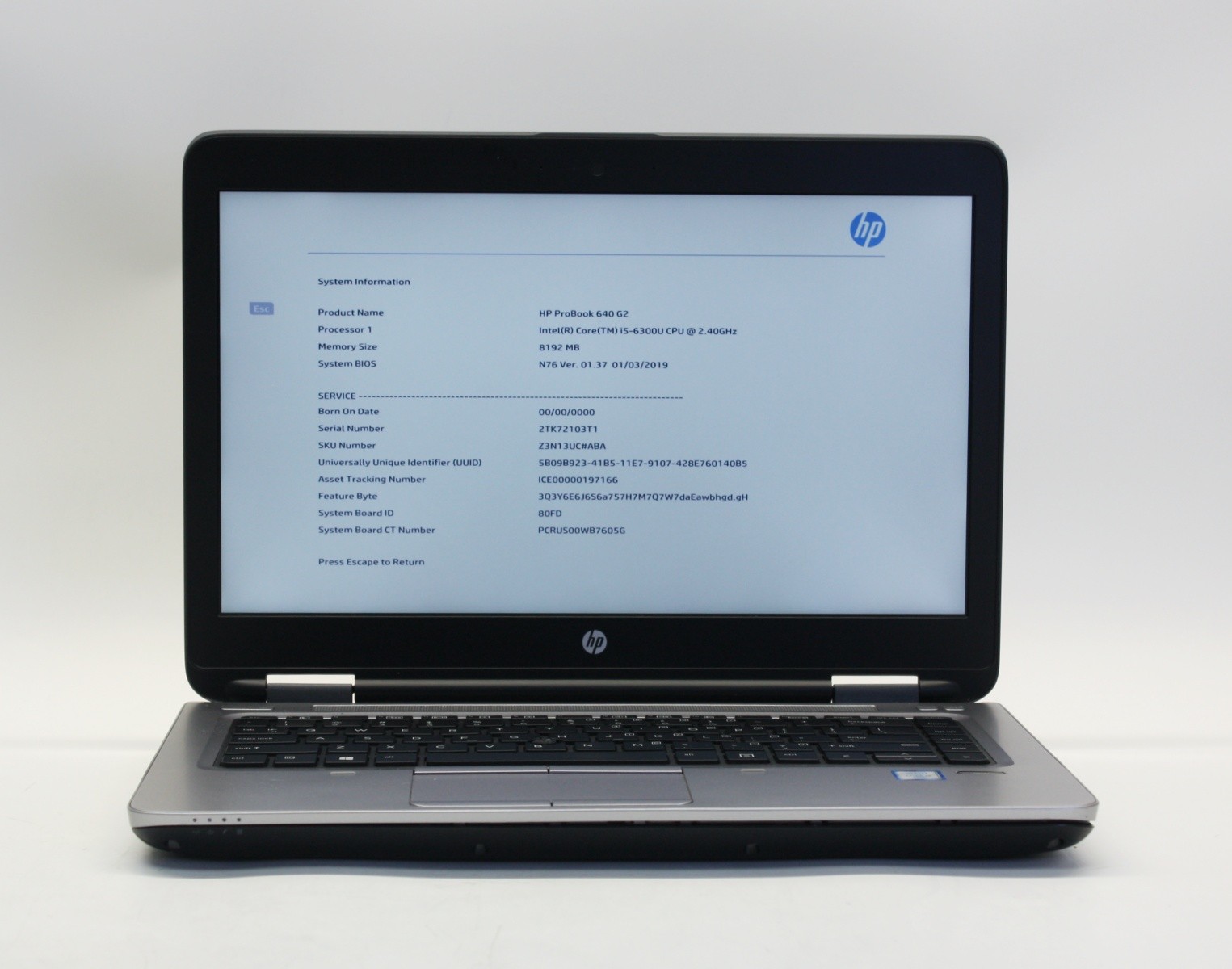 HP ProBook 640 G2 - Refurbished Laptop