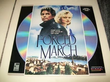 FORCED MARCH Laserdisc LD EXCELLENT CONDITION RARE CHRIS SARANDON GREAT FILM