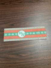4 Offical Waffle House Employee Resizable Paper Hat CHRISTMAS EDITION Bell Snow