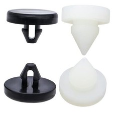 4PCS Brake Pedal Stop Pads, Brake 2pcs Nylon 46505SA5000 2pcs 9054106036