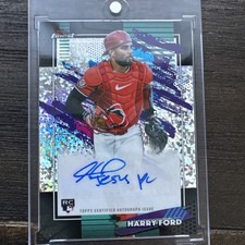 2026 Topps Finest Harry Ford Mini-diamond Auto Nationals 2026 Topps Finest Harry Ford Mini-diamond Auto Nationals