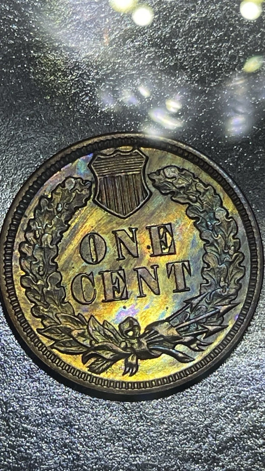 * 1880 * PRÍSTINO++ CENTAVO CABEZA INDIA A PRUEBA DE GEMAS * CENTAVO INCREÍBLE Foto 2 de 4