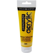 Image of Daler Rowney Graduate Acrylic Paint 120ml