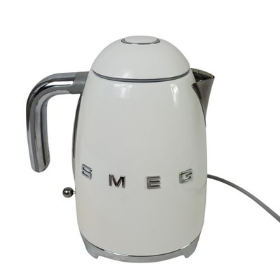 SMEG 50's Retro Style 7 Cup Electric Water Kettle White KLF03WHUS Scuffs READ