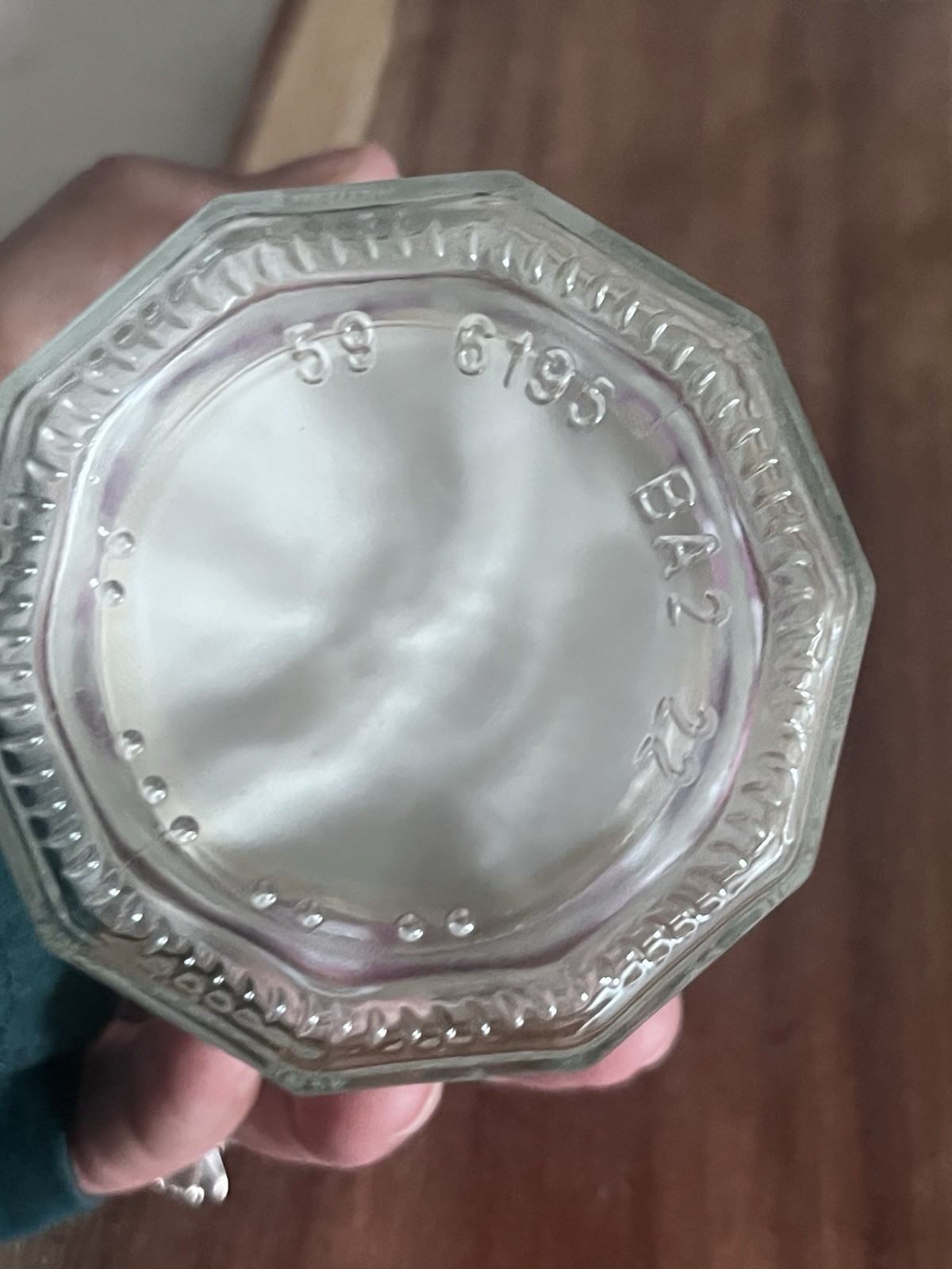 Bonne Maman Empty- Cherry Fruit Spread Glass Jar