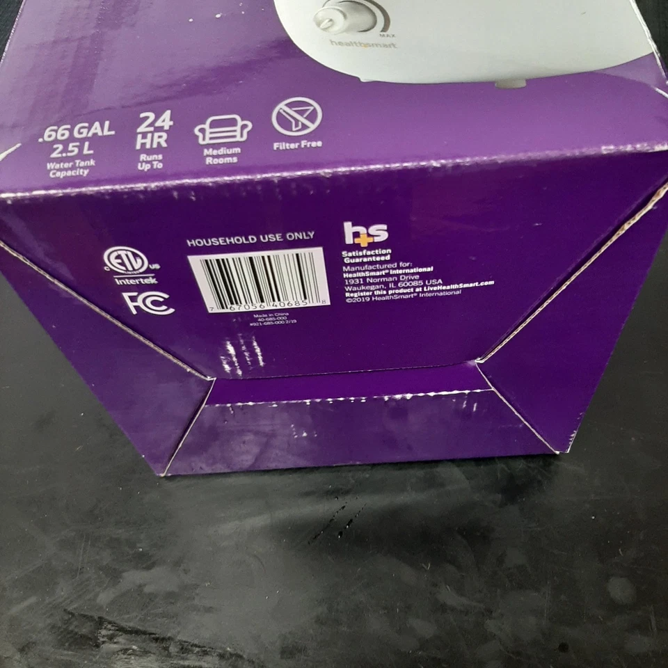 Humidificador ultrasónico Cool Mist XP Health+smart Foto 4 de 4