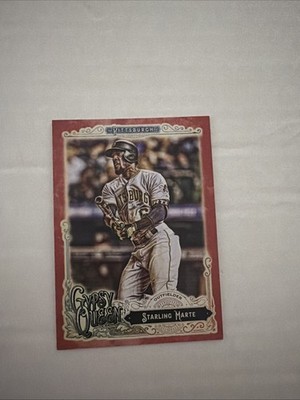2017 Topps Gypsy Queen - Starling Marte #81 Red /10