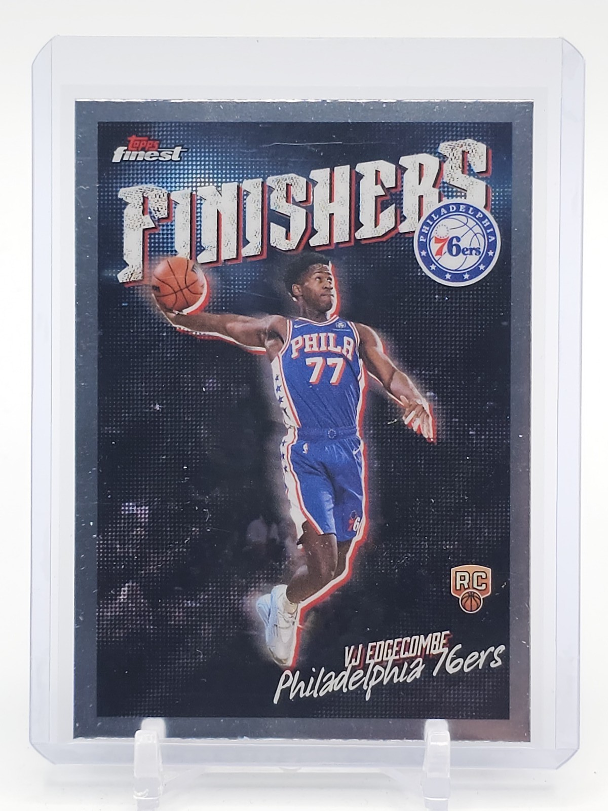 VJ EDGECOMBE 2025-26 TOPPS FINEST BASKETBALL ROOKIE FINISHERS #FI-10 76ERS Q3098