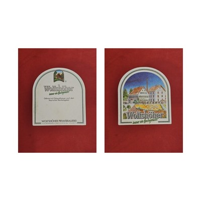 Wolfshöher Neunkirchen always a delight! Brewery Beer Mat Beermat