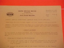 1933 1934 Chevrolet Master Standard United Motors Delco Radio Service Manual 1 1933 1934 Chevrolet Master Standard United Motors Delco Radio Service Manual 1