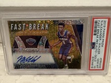 2019-20 Panini Prizm Nickeil Alexander-Walker Rookie Fast Break Auto Gold /10