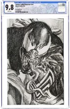 Venom Lethal Protector II 1D Ross Virgin 1:100 Variant CGC 9.8 2023 4242596004