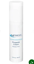 Progeste Cream Natural Paraben Free Metabolic Maintenance 3.5 fl. oz / 100 ml