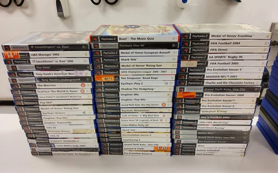 110 x FAULTY PS2 Games Joblot - TLOTR GTA WWE Spiderman Crash 23  - Image 2 of 4
