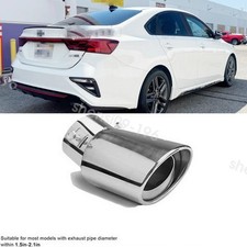 Car Tail Pipe Exhaust Rear Muffler Tailpipe Tip Cover For Kia Forte Gt Car Tail Pipe Exhaust Rear Muffler Tailpipe Tip Cover For Kia Forte Gt