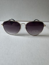 Oscar de la Renta Rx  able Fashion Gold Sunglasses, 03105, 58-14-150, Aviator