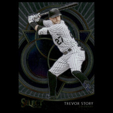 Trevor Story #PH-9 2021 Panini Select Phenomenon Colorado Rockies Baseball Card
