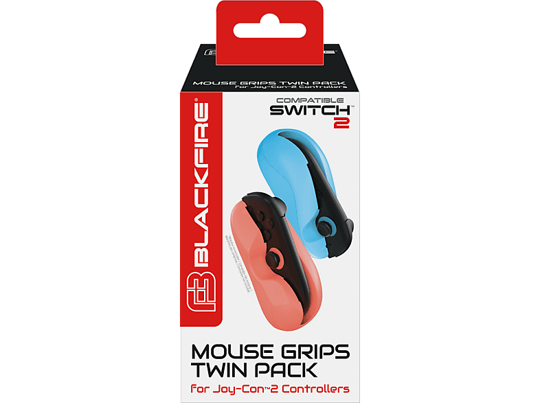 Grips modo ratón - Ardistel BlackFire Joy-Con 2 Mouse Grips Twin Pack, Para Joy-