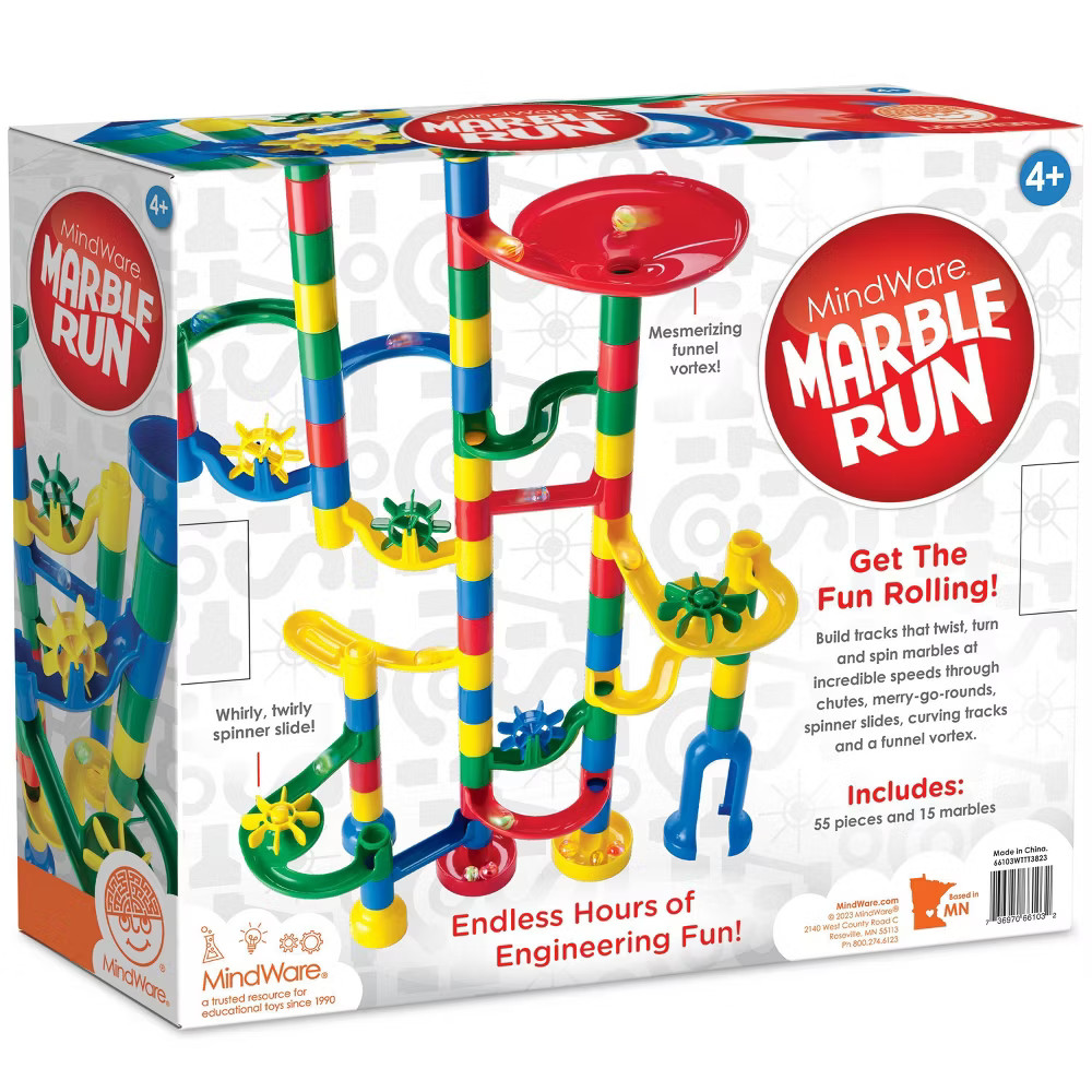 Mindware Marble Run 55 Pireces and 15 Marble 4190₽