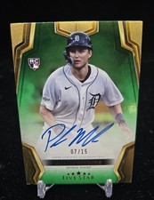 2024 Topps Five Star Autographs Parker Meadows #FSA-PM Green 7/15 Rookie Auto RC