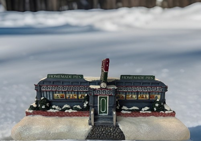 #ad #ad Hawthorne Village Steam Whistle Shop Does Not Light Up $15.99