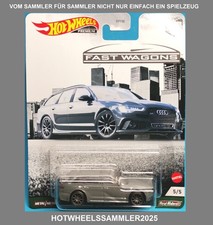 HOT WHEELS PREMIUM "2017 AUDI RS 6 AVANT" FARBE GRAU FPY86 OVP UNGEÖFFNET!