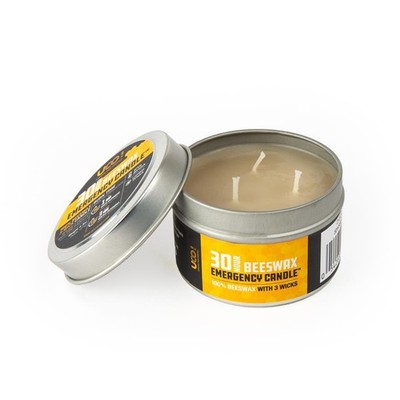 30 HOUR BEESWAX EMERGENCY CANDLE - UCO - Brand New
