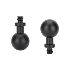 2-Pack 17mm Ball to 1/4-20 Screw Mount, 3495, Cameras, Tripod, Adapter, GPS