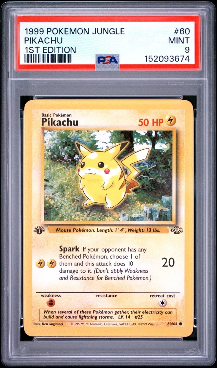 Pokémon TCG Jungle 1st Edition Games Individual Trading Card for