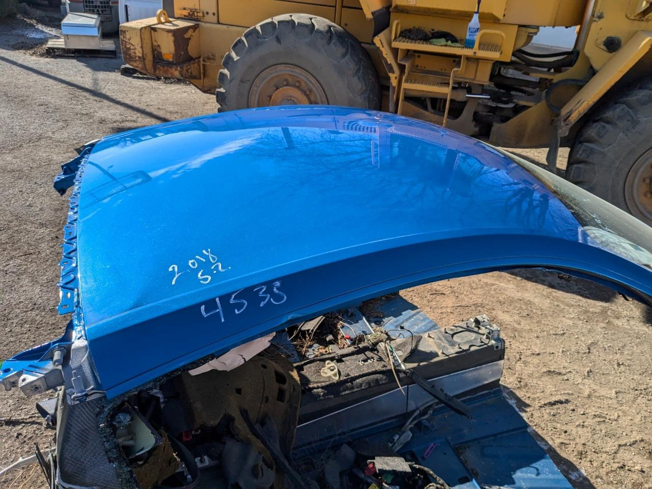 2018 Audi R8 Coupe OEM Roof Panel Hardtop Complete Top Cut To Spec Blue 4k Mi