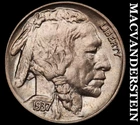 1937 Buffalo Nickel- Choice Gem Brilliant Uncirculated++++ Luster #J5968