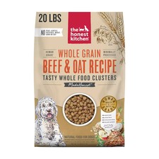 The Honest Kitchen Whole Grain Clusters Adult Dog Dry Food - Beef  Oat - 20 Lb