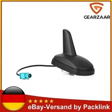 Autoantenne Shark für VW Golf 5 6 Passsat Polo Tiguan Touran T5 Fakra Schwarz