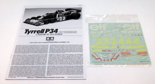 Tamiya 1/12 Big Scale Series Tyrrell P34 Six Wheeler with Etching Parts 36 - Picture 7 of 7